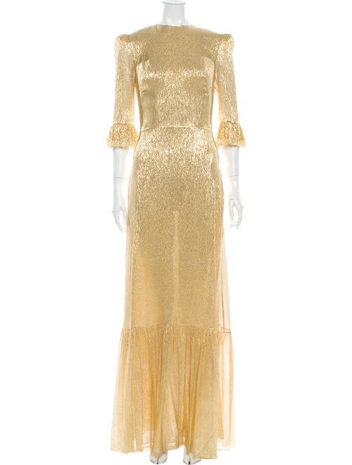 The Vampire's Wife The Festival Long Dress Gold