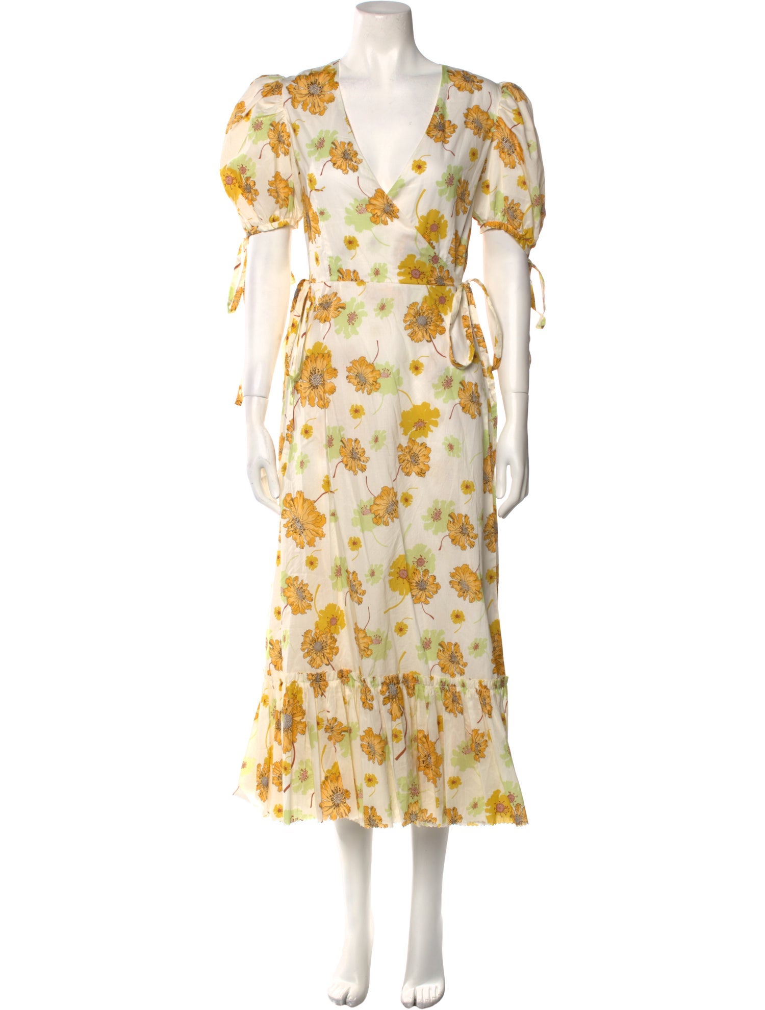 The Vampire's Wife Floral Print Long Dress