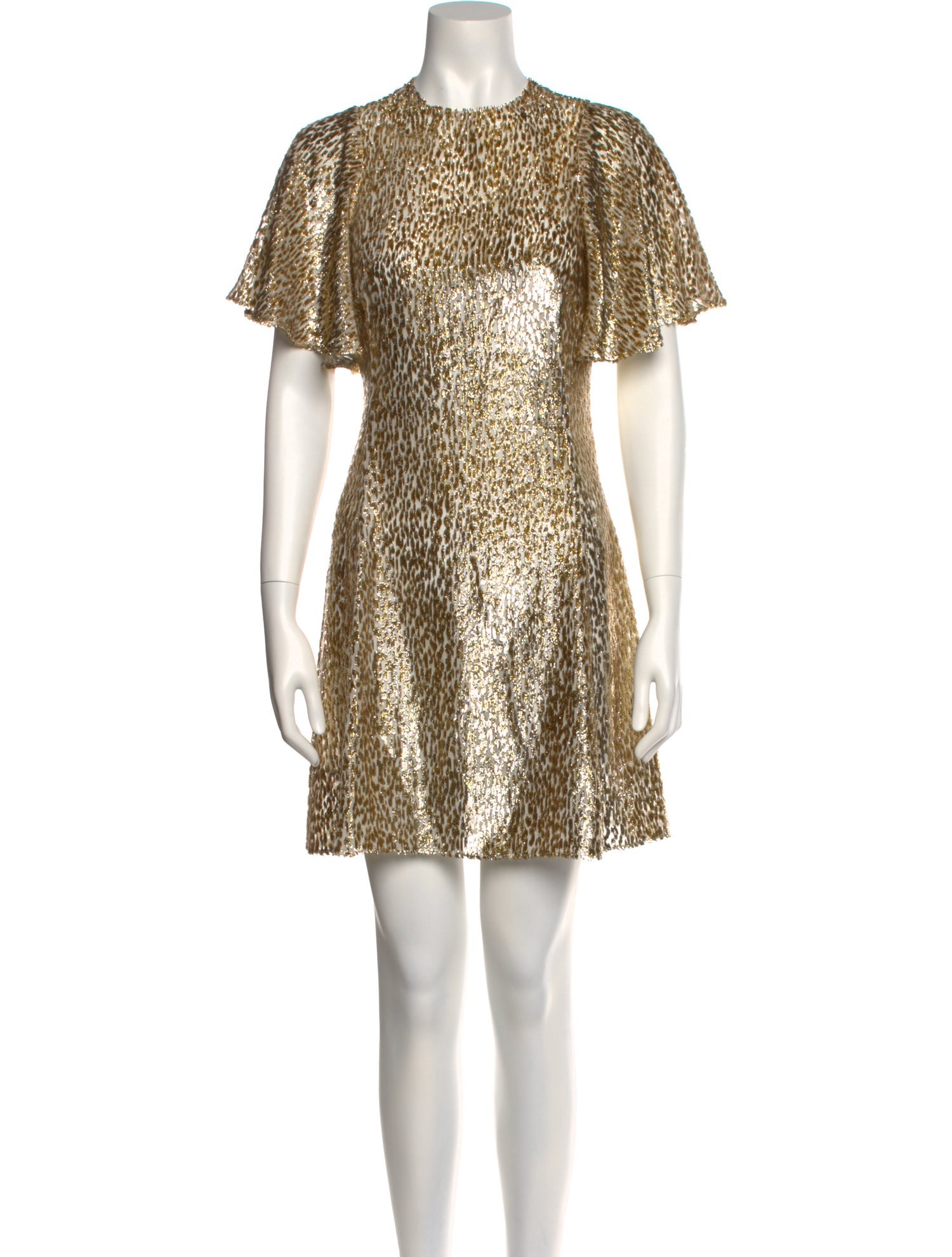 The Vampire's Wife Crew Neck Mini Dress