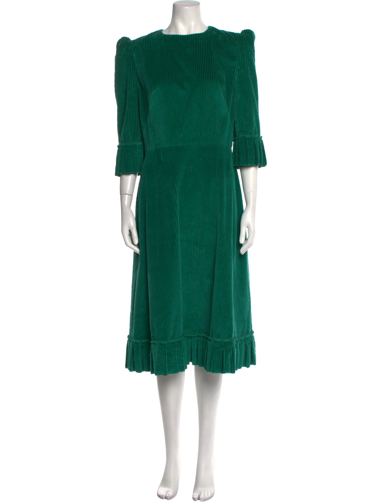 The Vampire's Wife Bateau Neckline Midi Length Dress w/ Tags