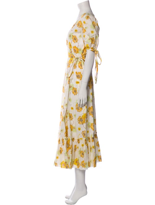 The Vampire's Wife Floral Print Long Dress