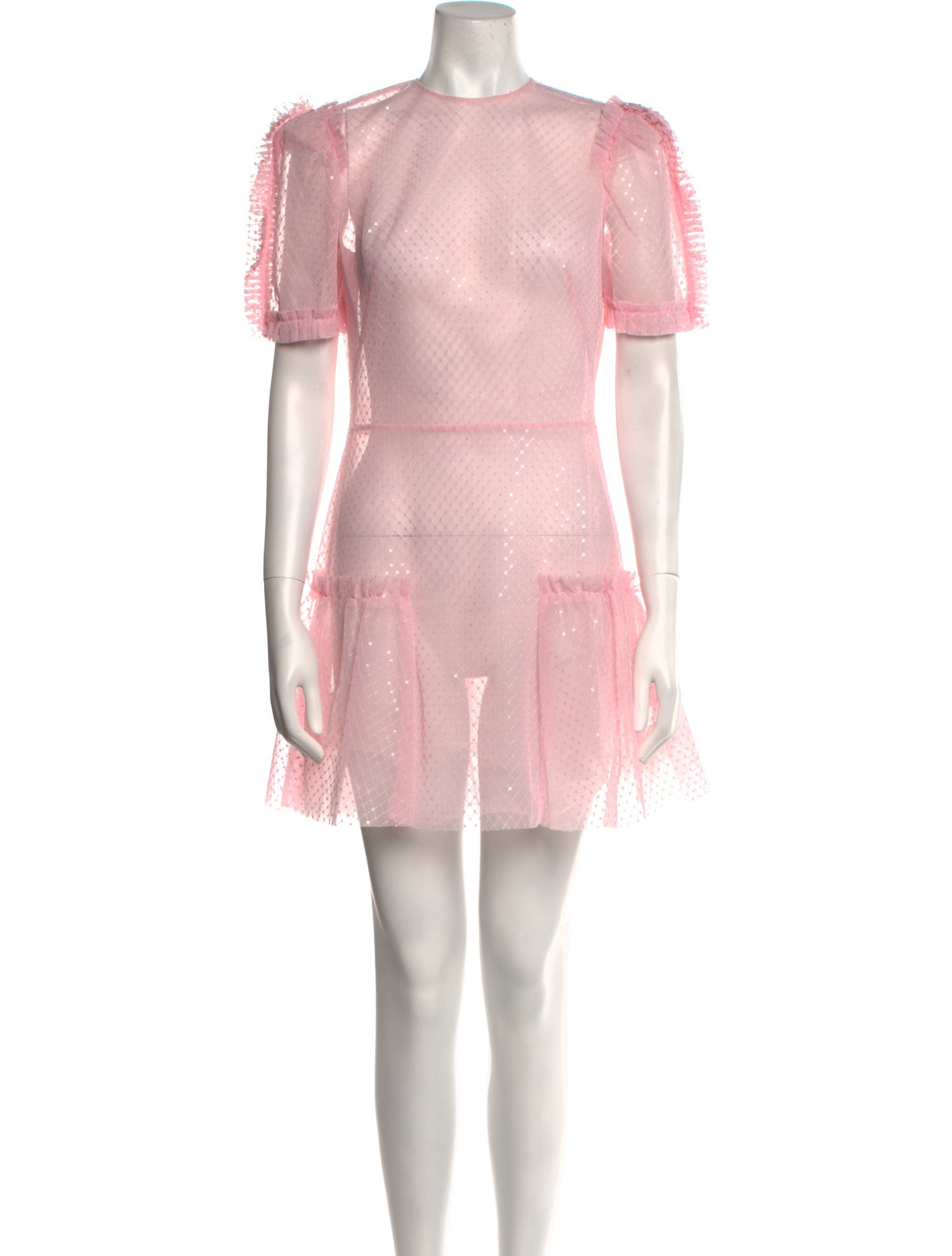 The Vampire's Wife Crew Neck Mini Dress