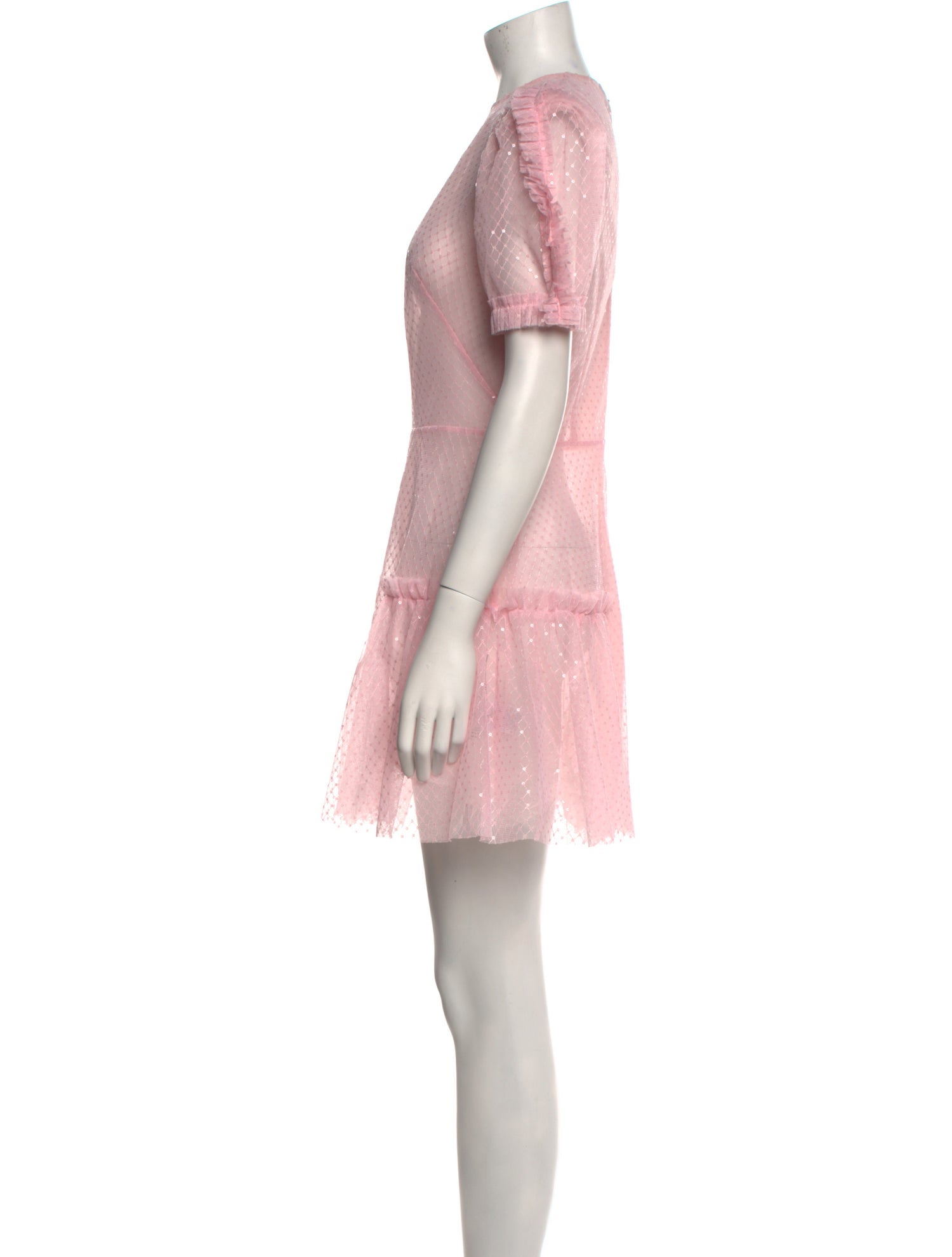 The Vampire's Wife Crew Neck Mini Dress