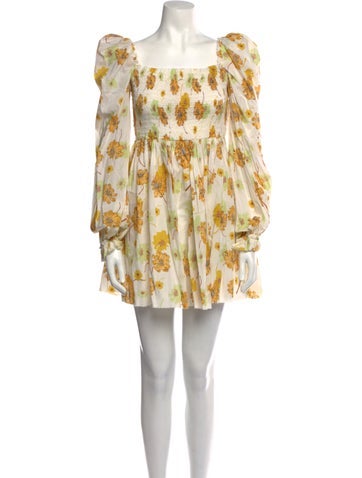 The Vampire's Wife Dresses Floral Print Mini Dress XS