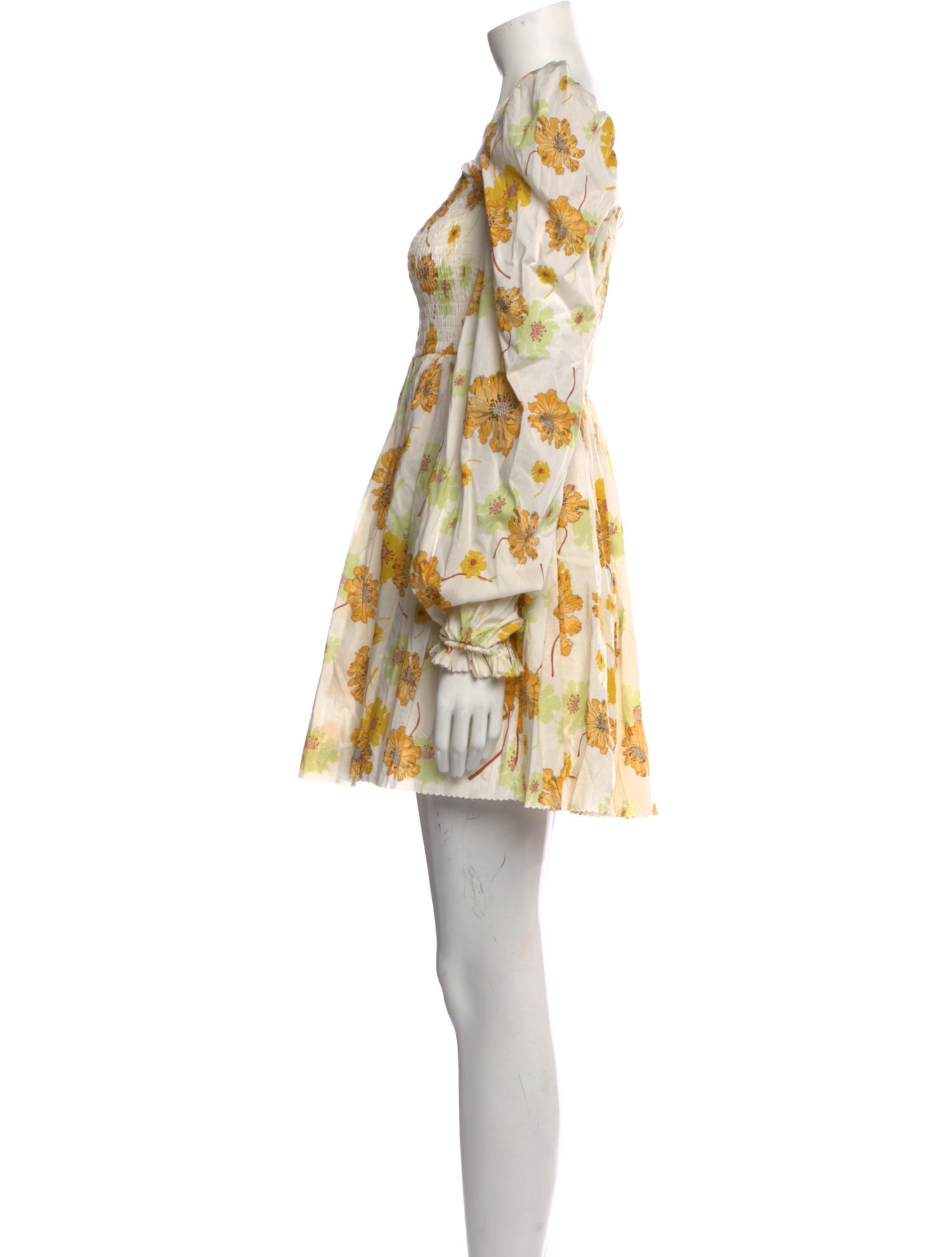 The Vampire's Wife Floral Print Mini Dress