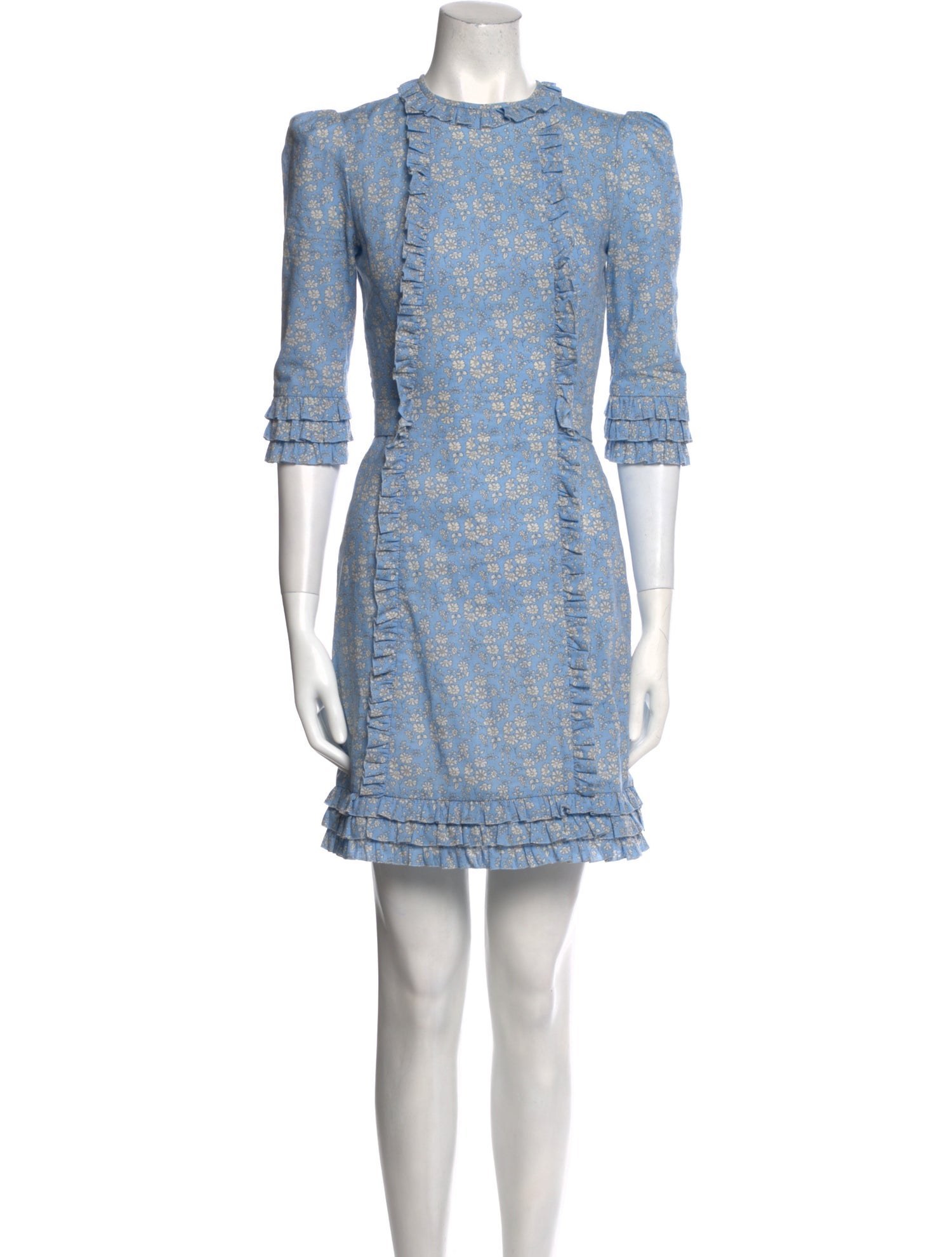 The Vampire's Wife Crew Neck Mini Dress