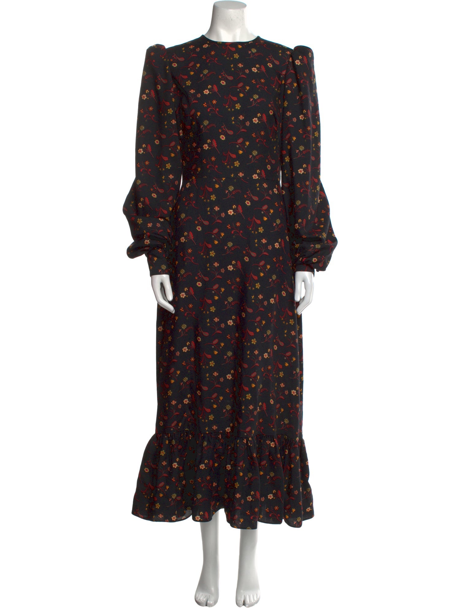 The Vampire's Wife Wool Long Dress