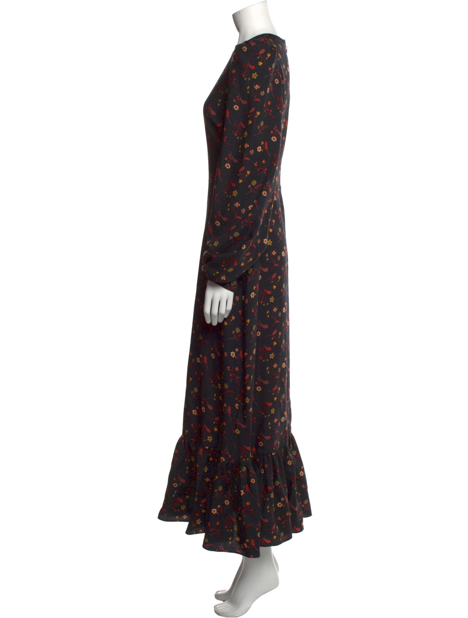 The Vampire's Wife Wool Long Dress