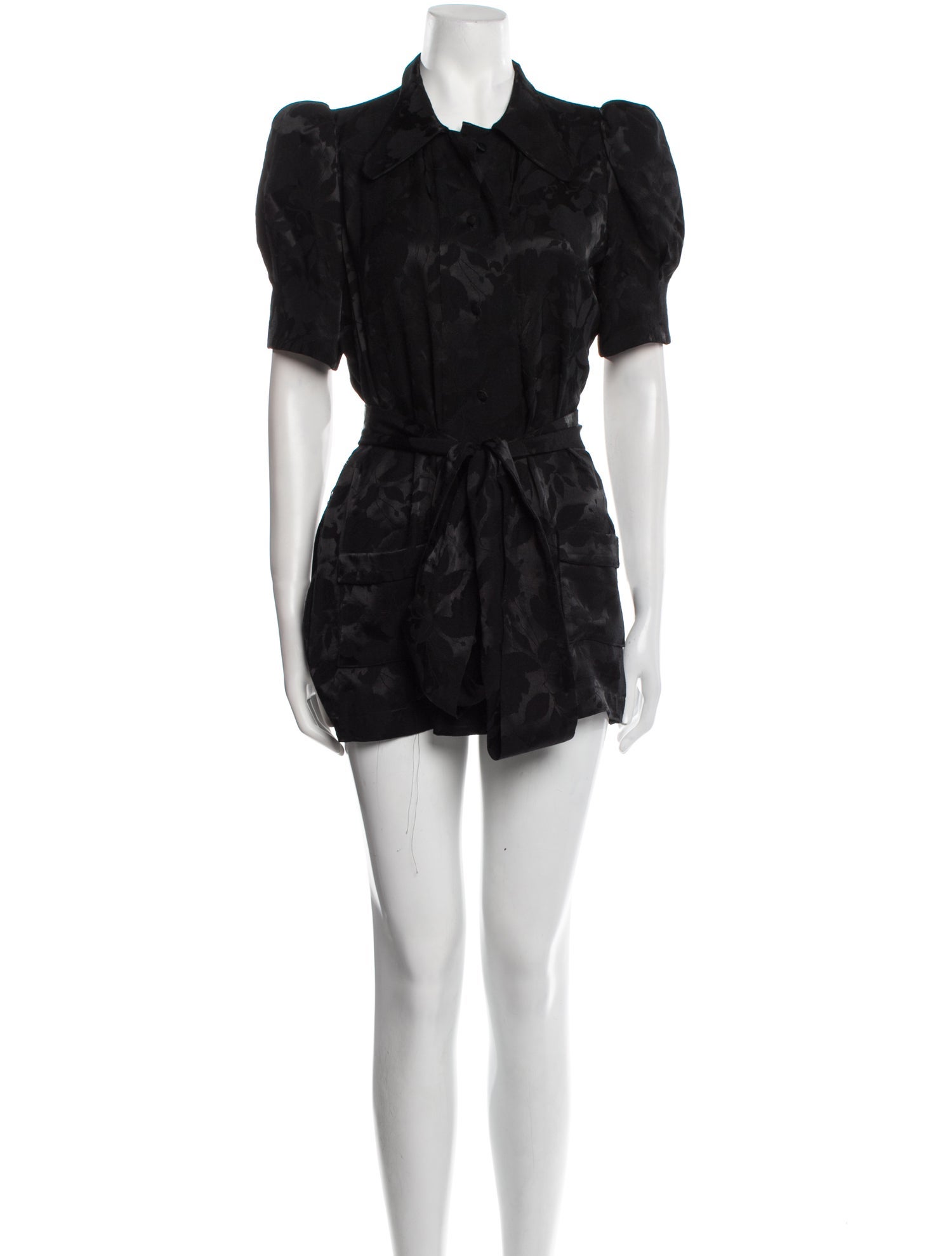 The Vampire's Wife Floral Print Mini Dress