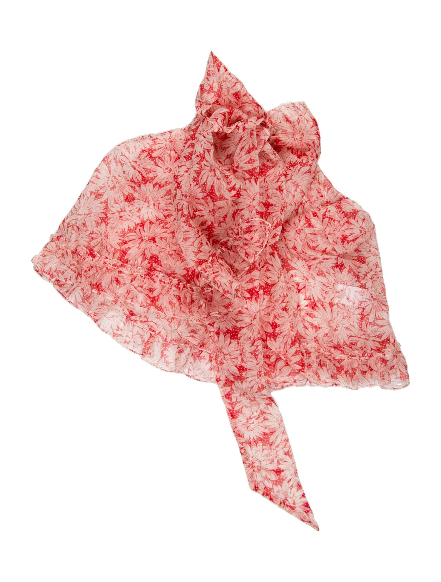 The Vampire's Wife Silk Printed Shawl w/ Tags
