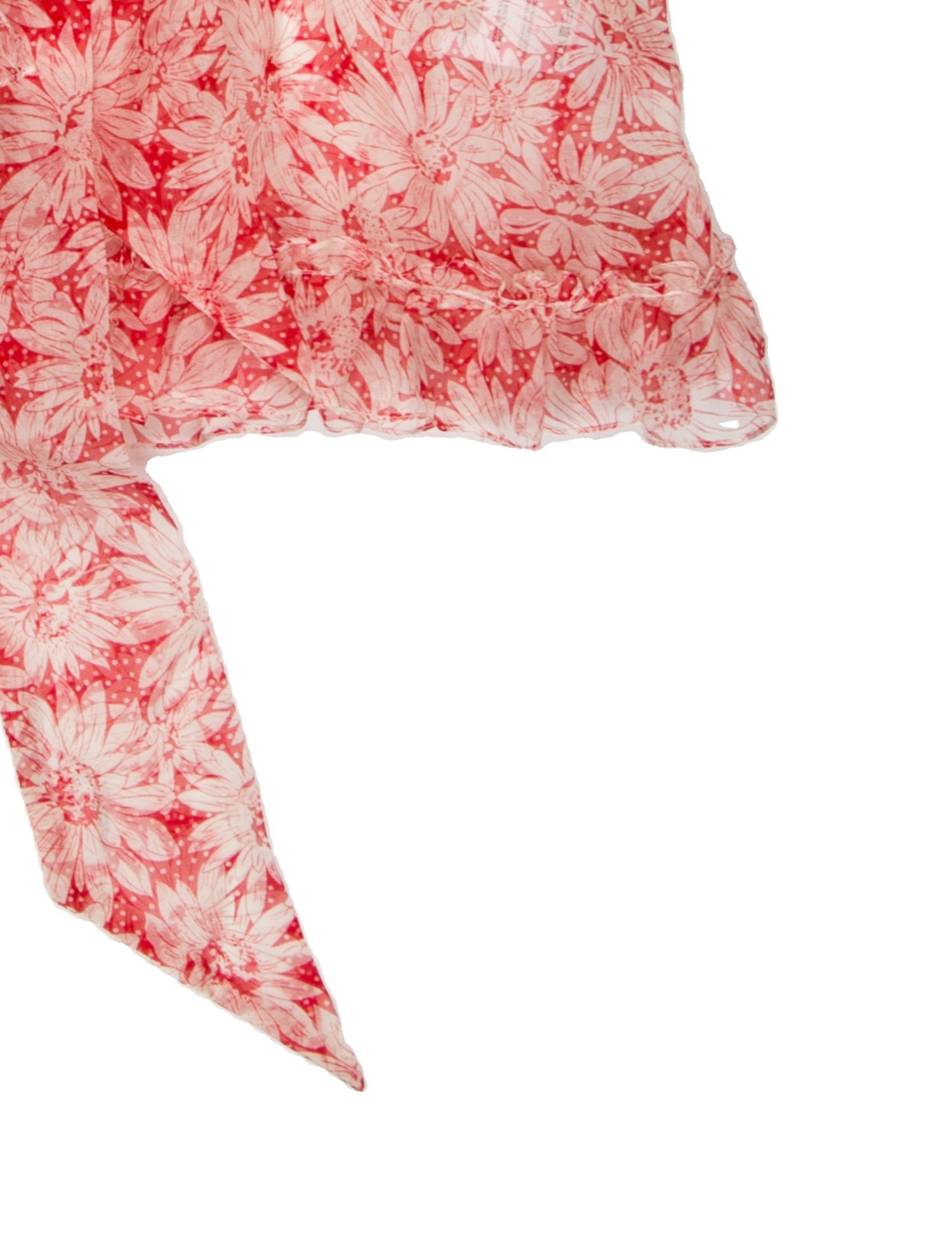 The Vampire's Wife Silk Printed Shawl w/ Tags