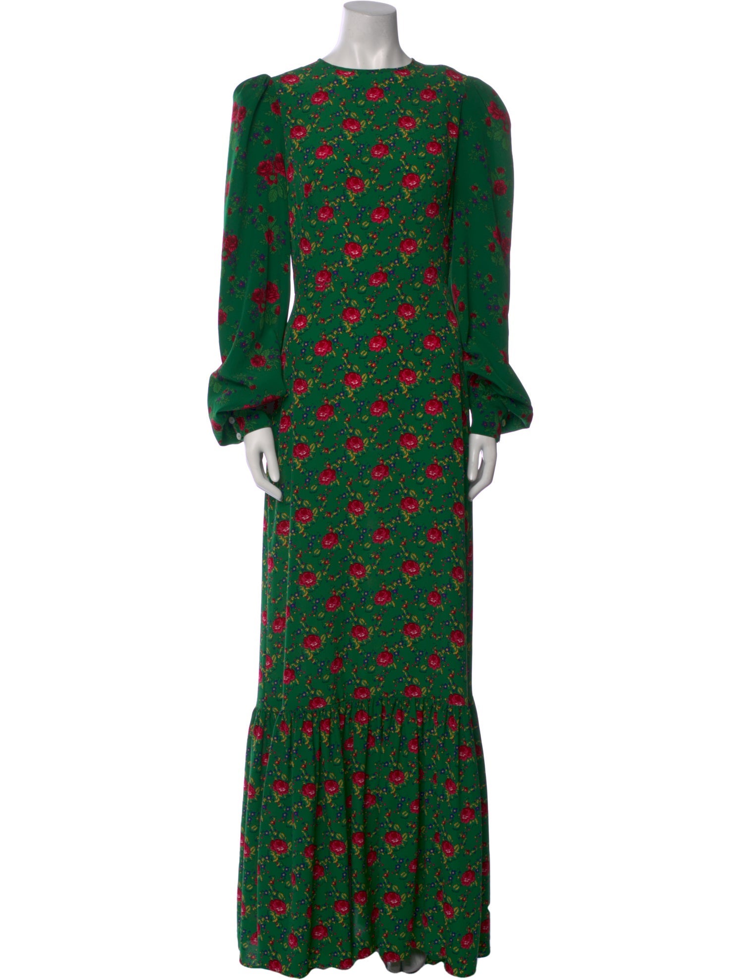 The Vampire's Wife Floral Print Long Dress