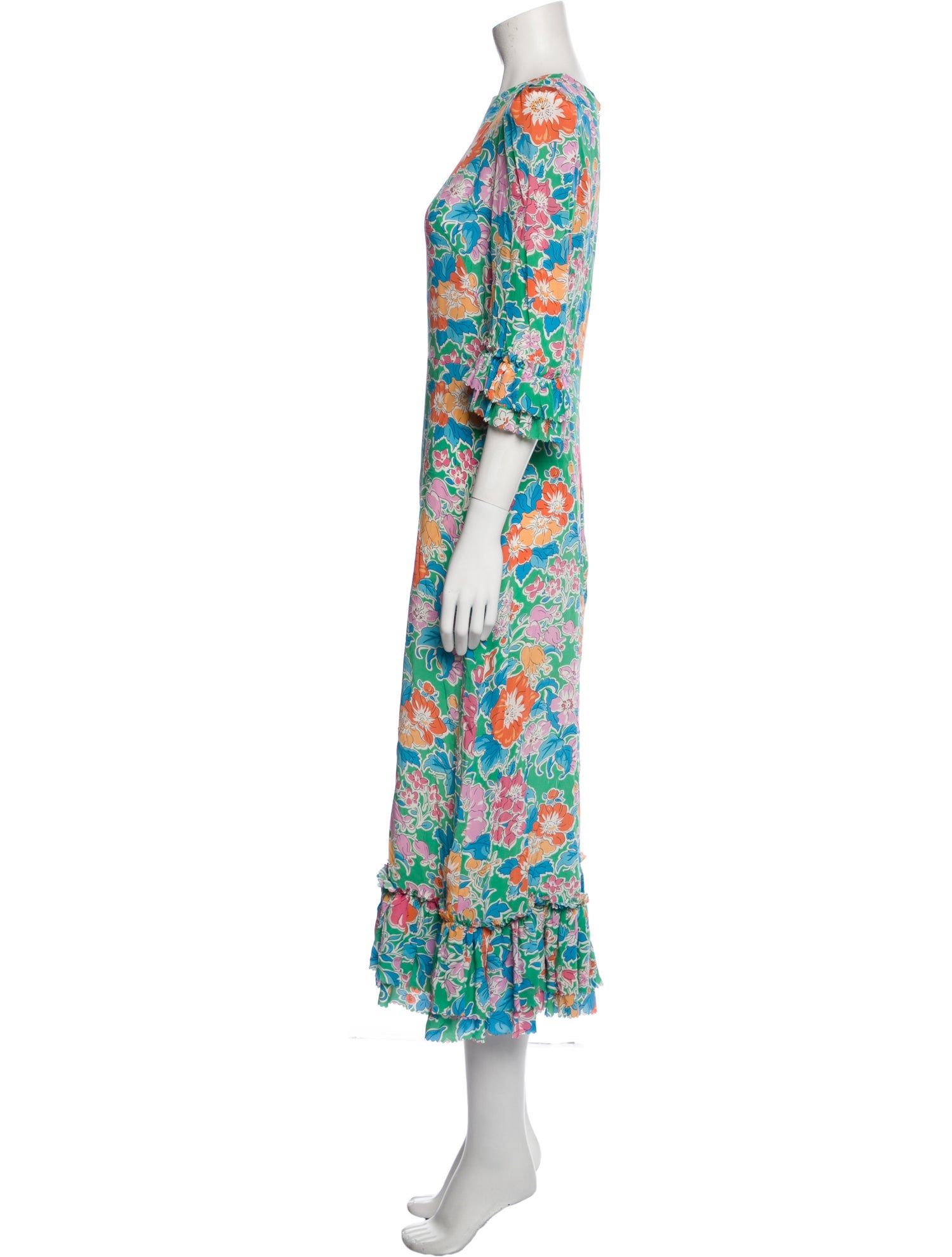The Vampire's Wife Silk Long Dress