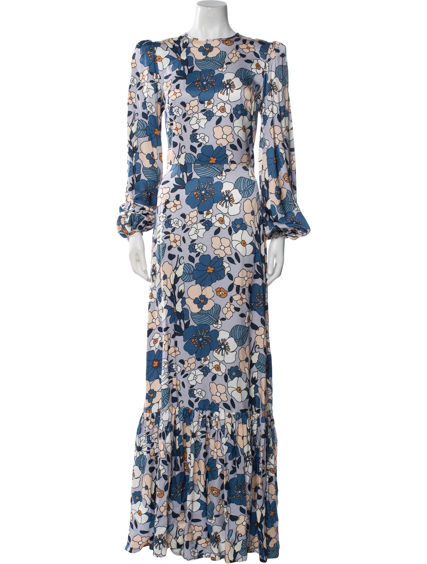The Vampire's Wife Floral Print Long Dress