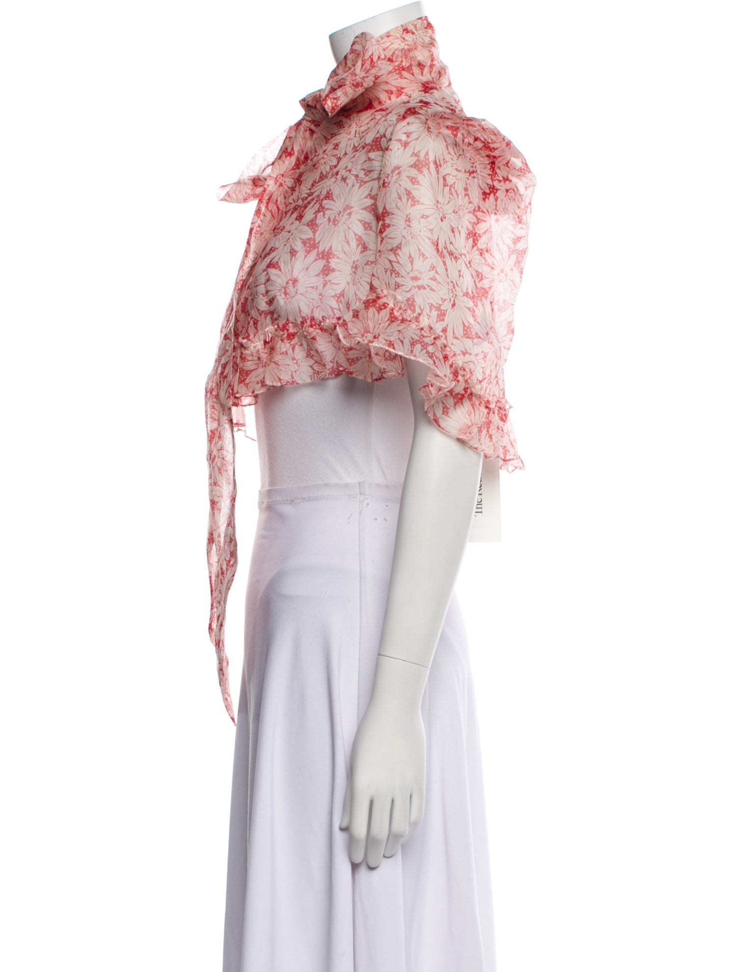 The Vampire's Wife Silk Floral Print Evening Jacket
