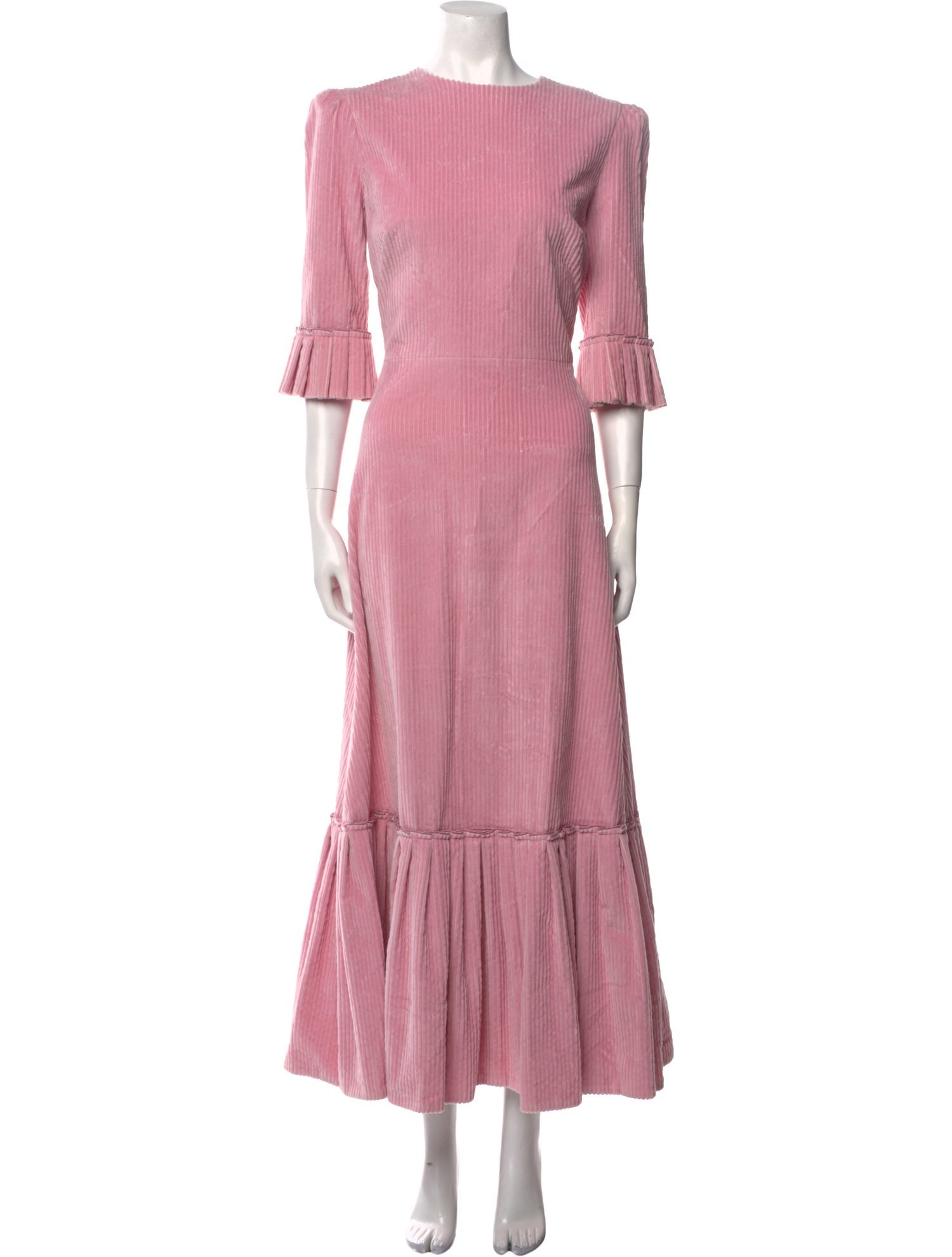 The Vampire's Wife Crew Neck Long Dress