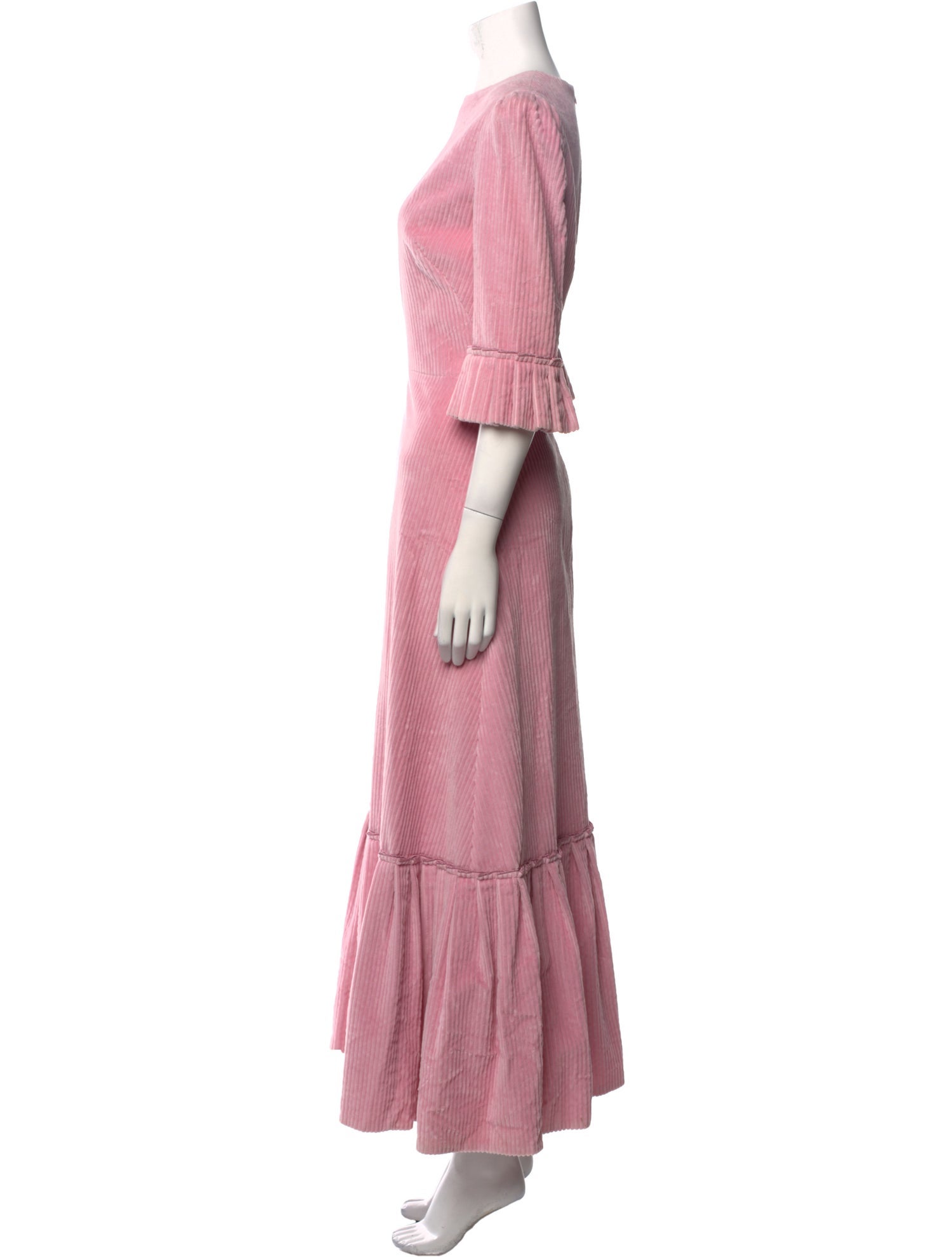 The Vampire's Wife Crew Neck Long Dress