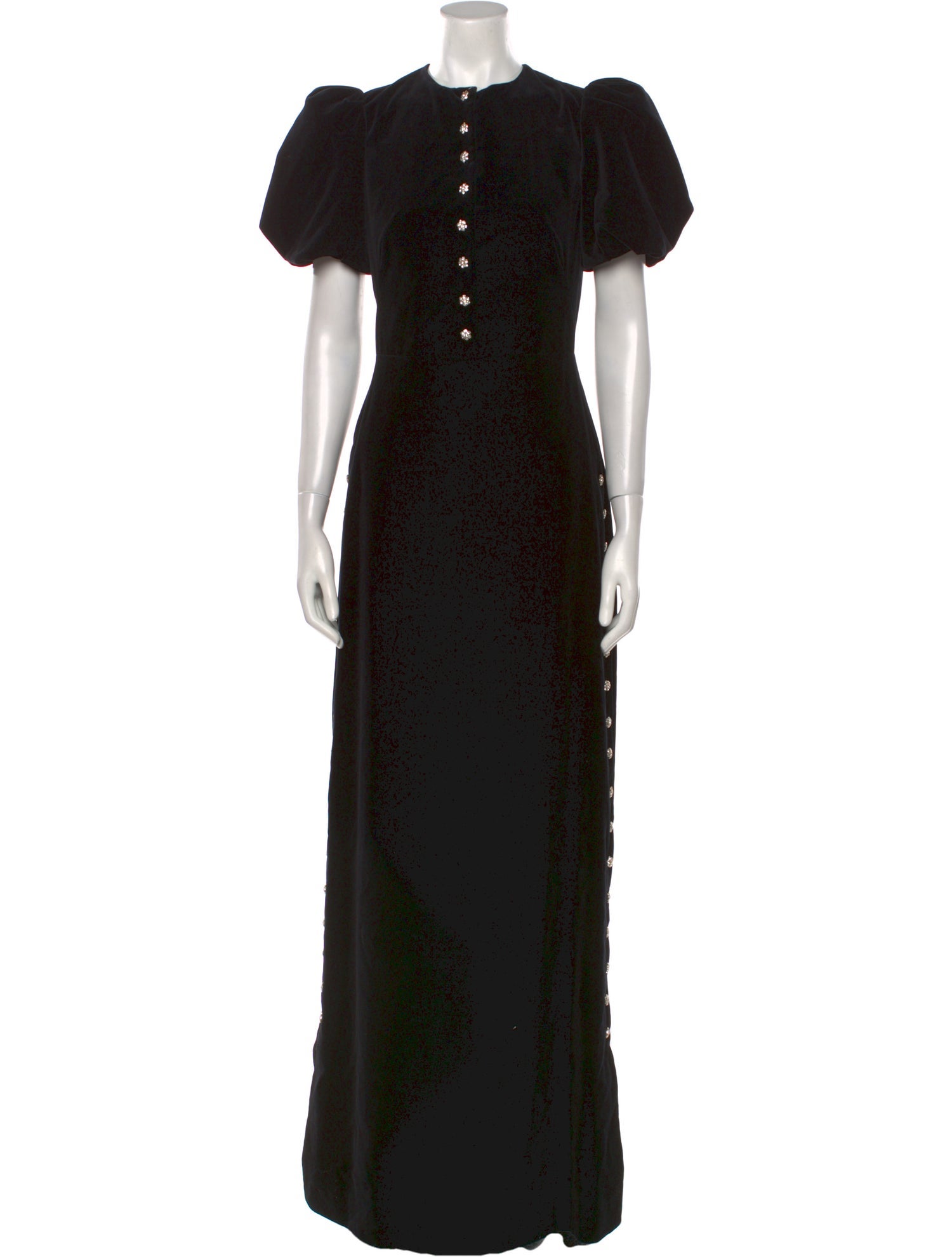 The Vampire's Wife Crew Neck Long Dress