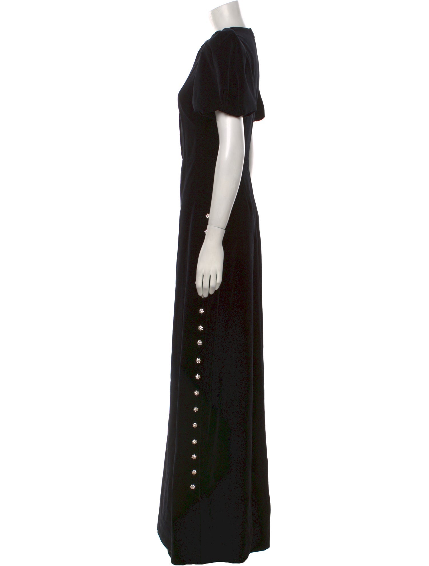 The Vampire's Wife Crew Neck Long Dress