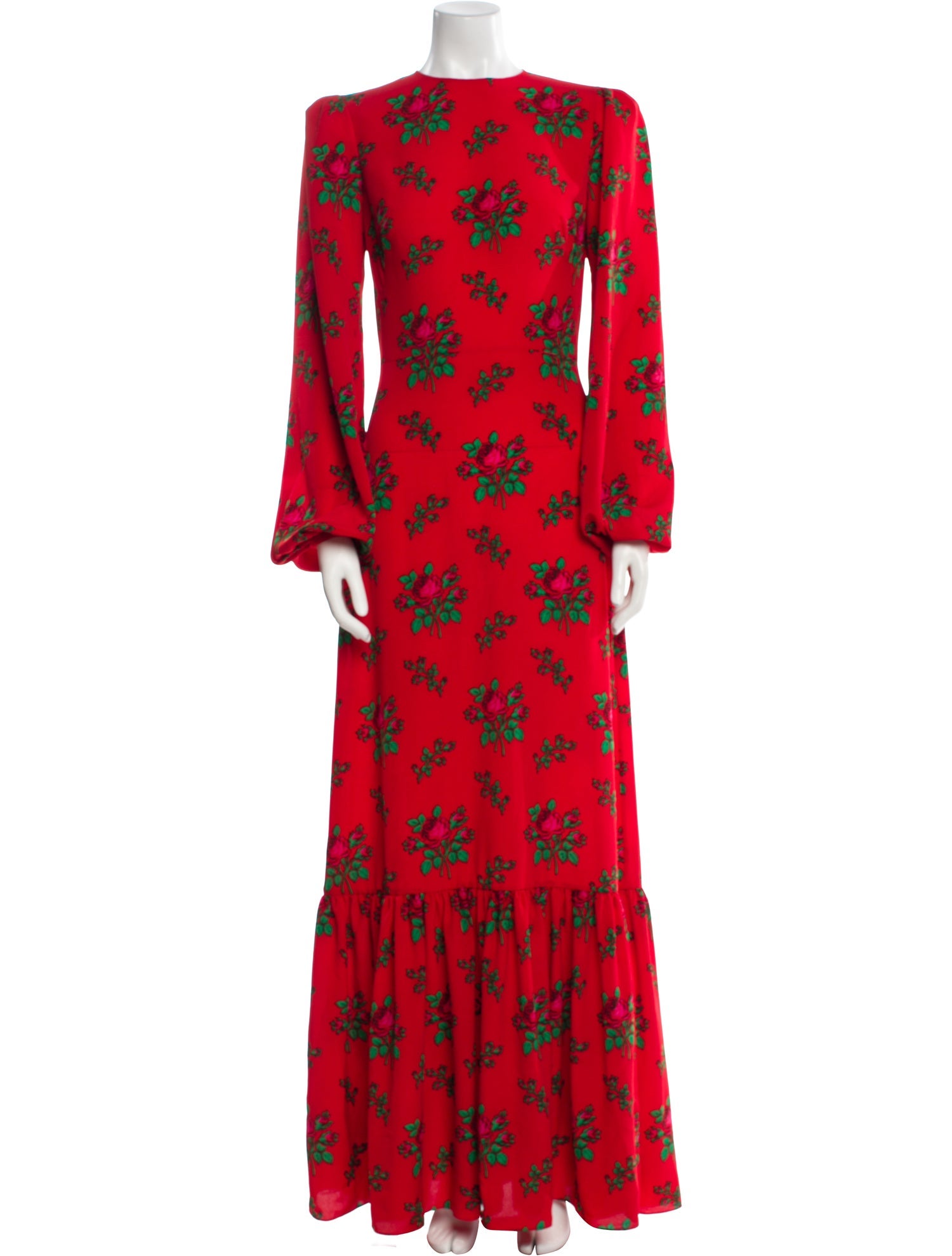 The Vampire's Wife Floral Print Long Dress