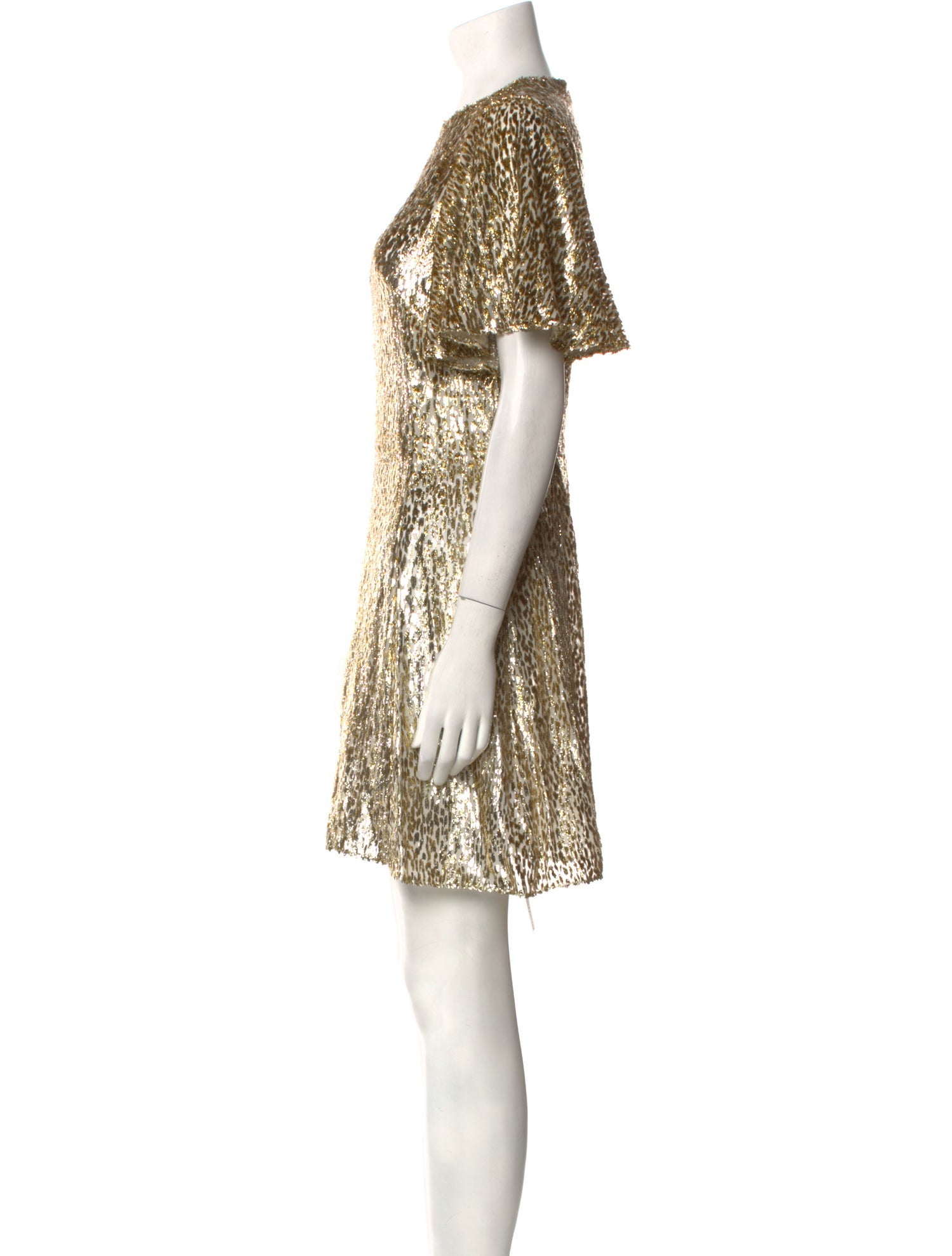 The Vampire's Wife Crew Neck Mini Dress