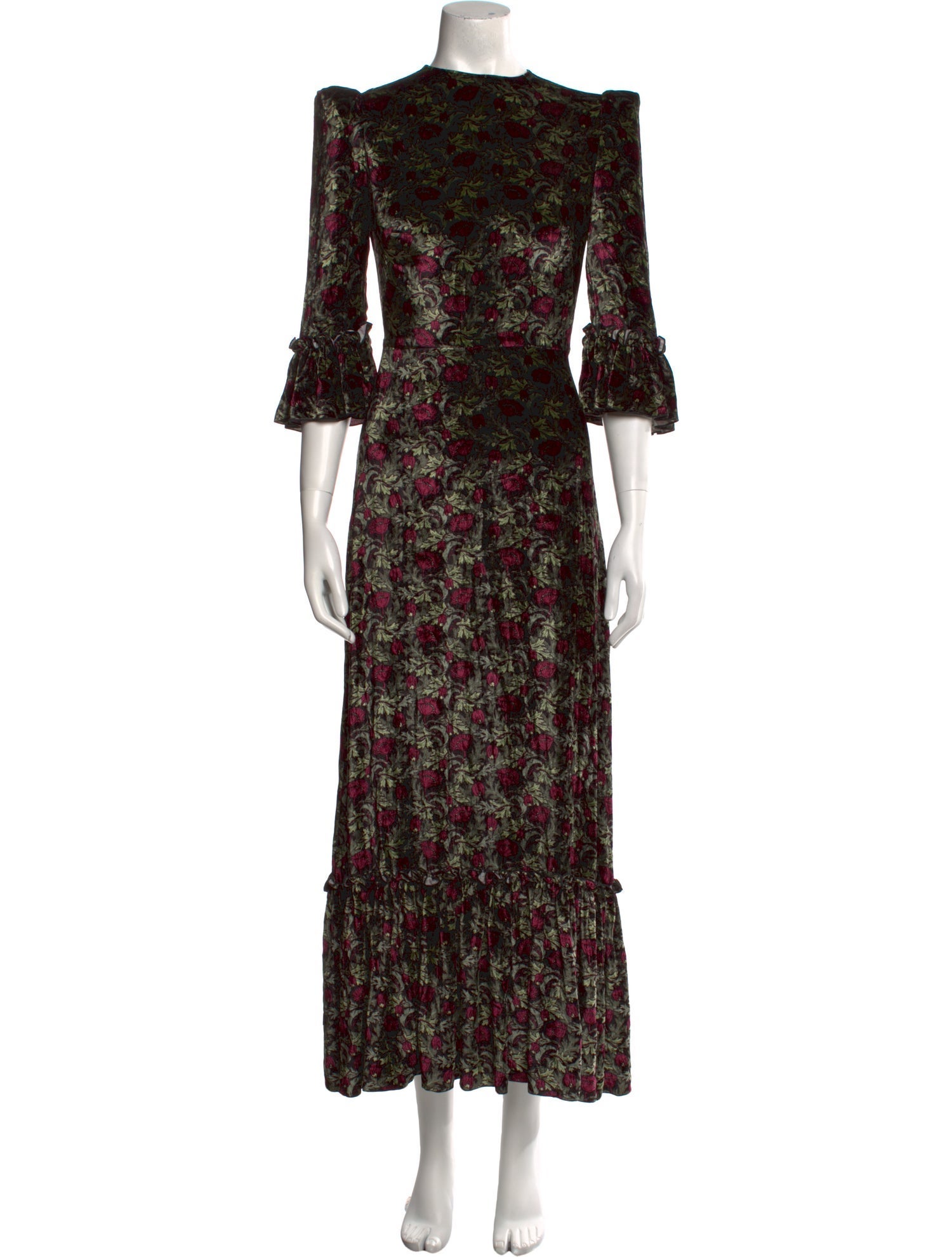 The Vampire's Wife Floral Print Long Dress