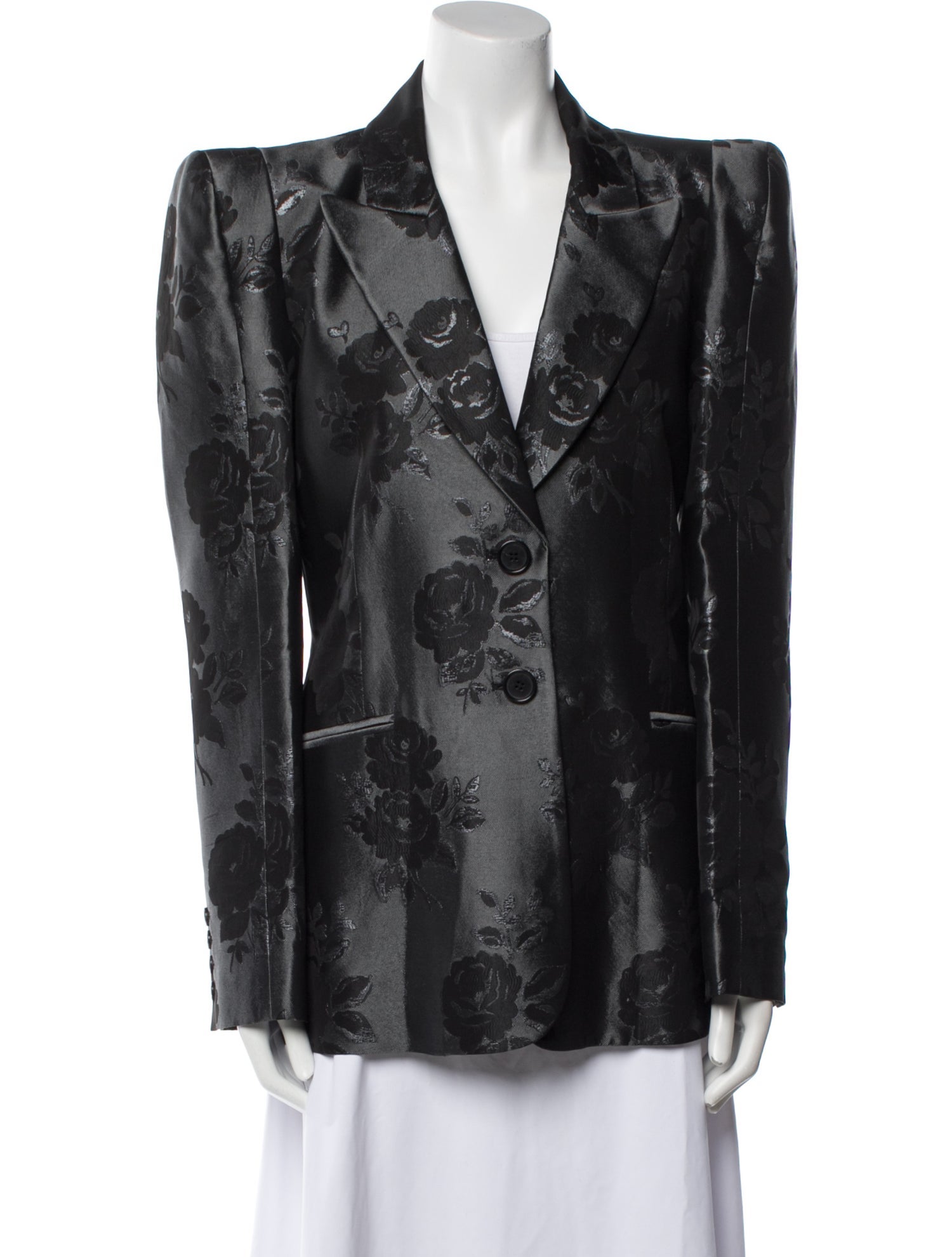 The Vampire's Wife Floral Print Jacket