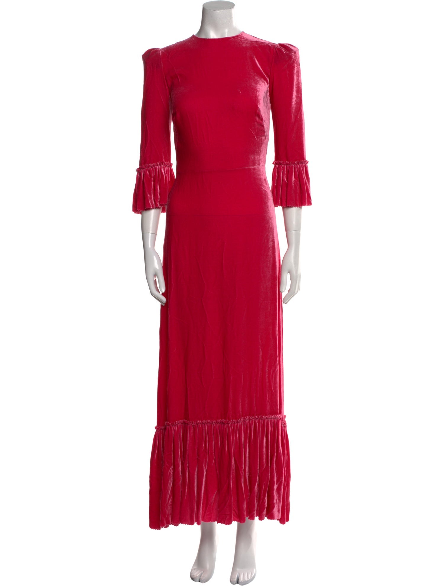 The Vampire's Wife Crew Neck Long Dress