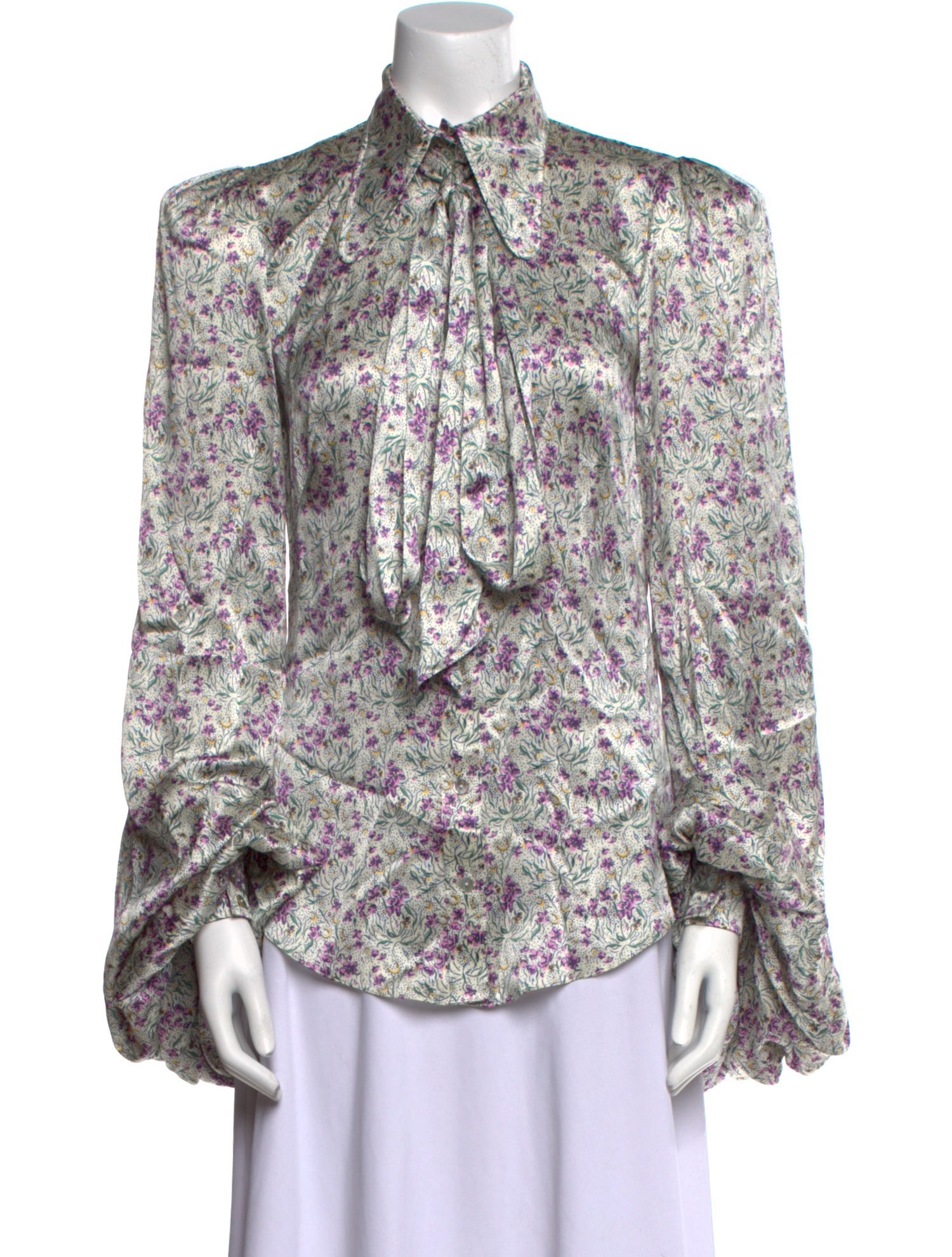 The Vampire's Wife Silk Printed Blouse