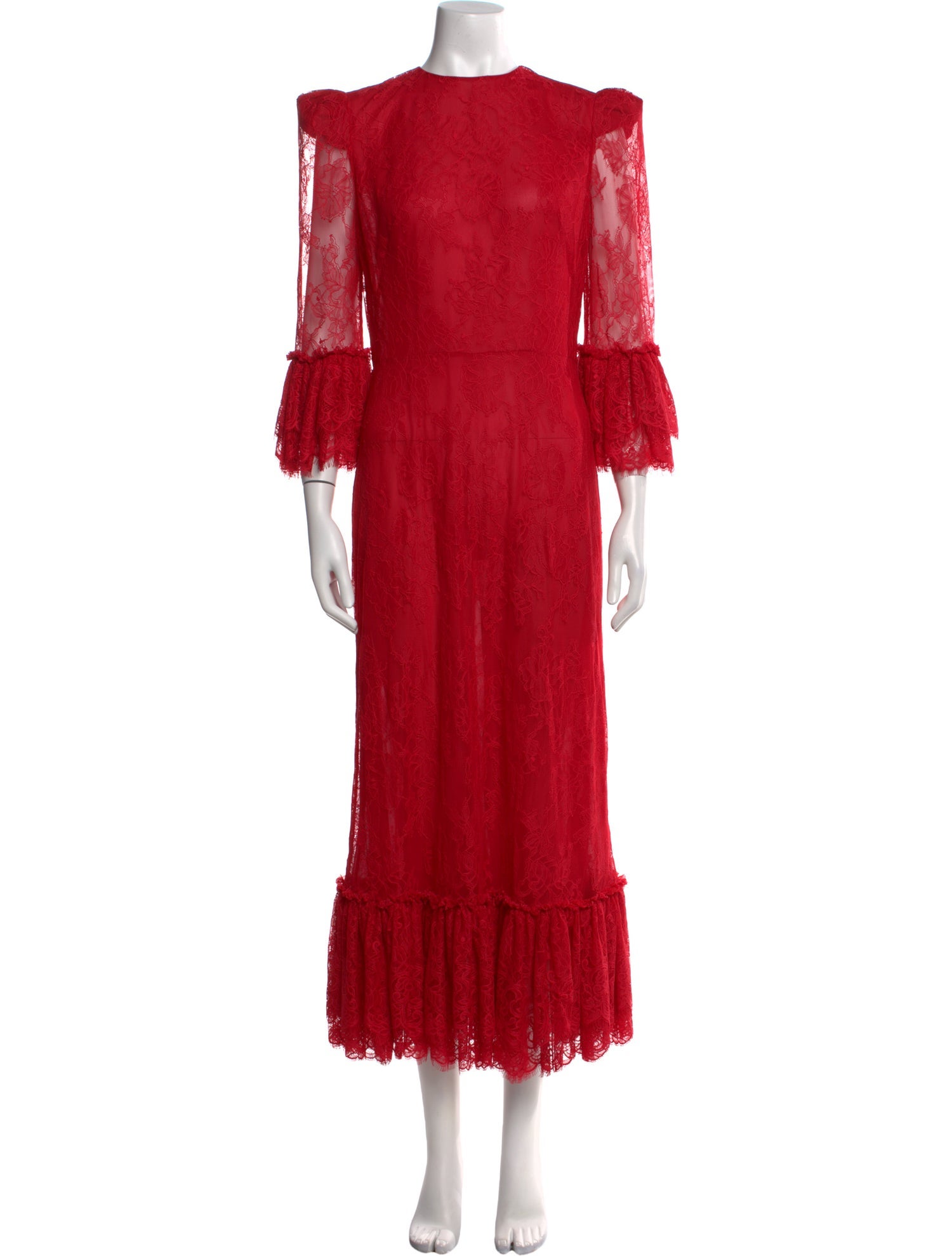 The Vampire's Wife Crew Neck Long Dress w/ Tags