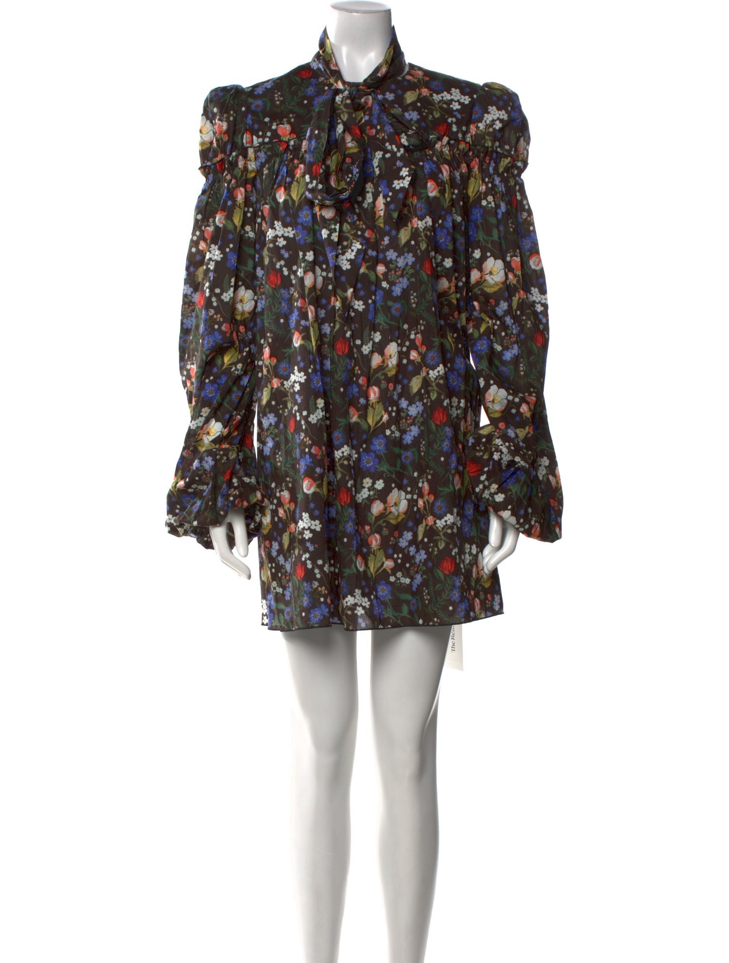 The Vampire's Wife Floral Print Mini Dress