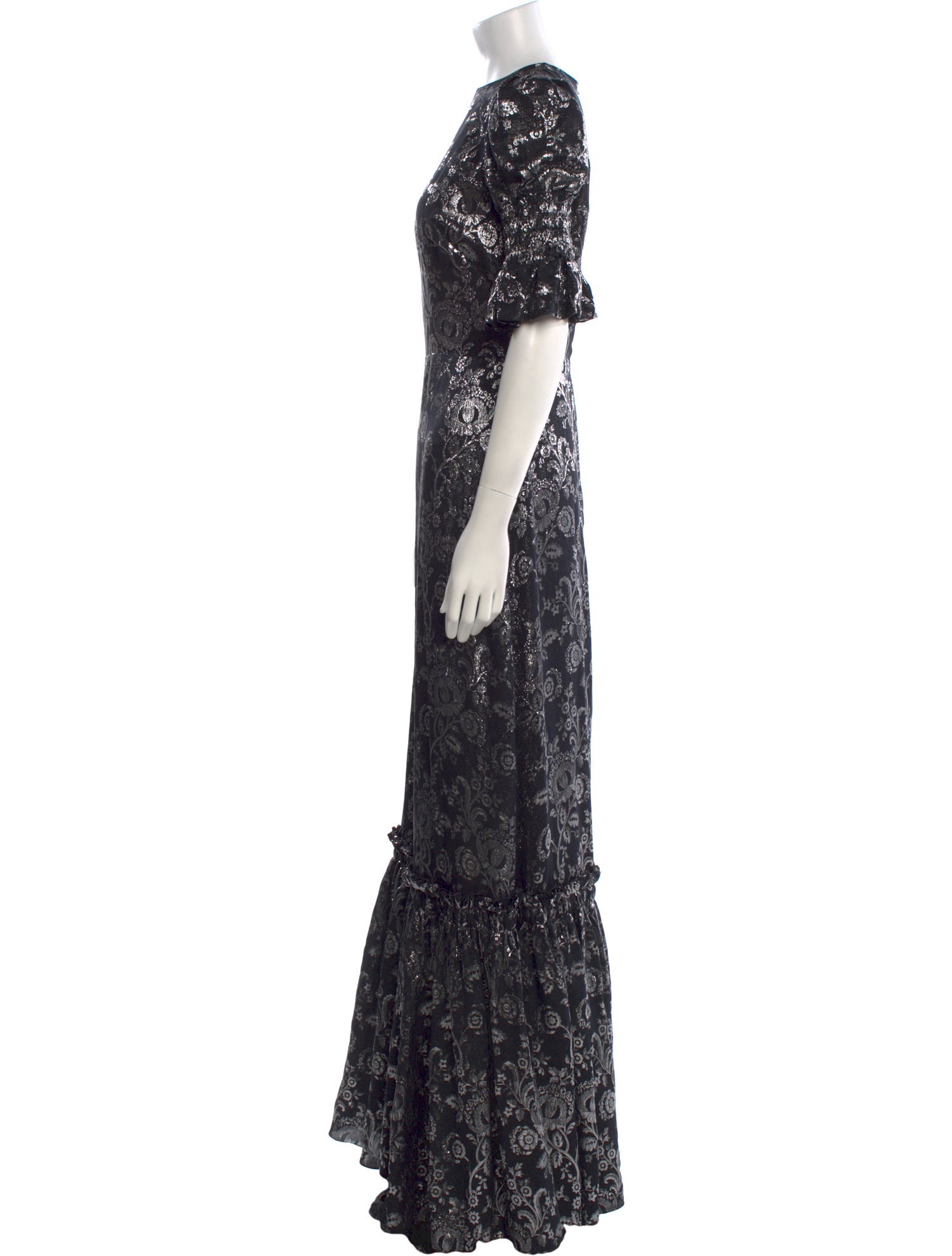 The Vampire's Wife Silk Long Dress