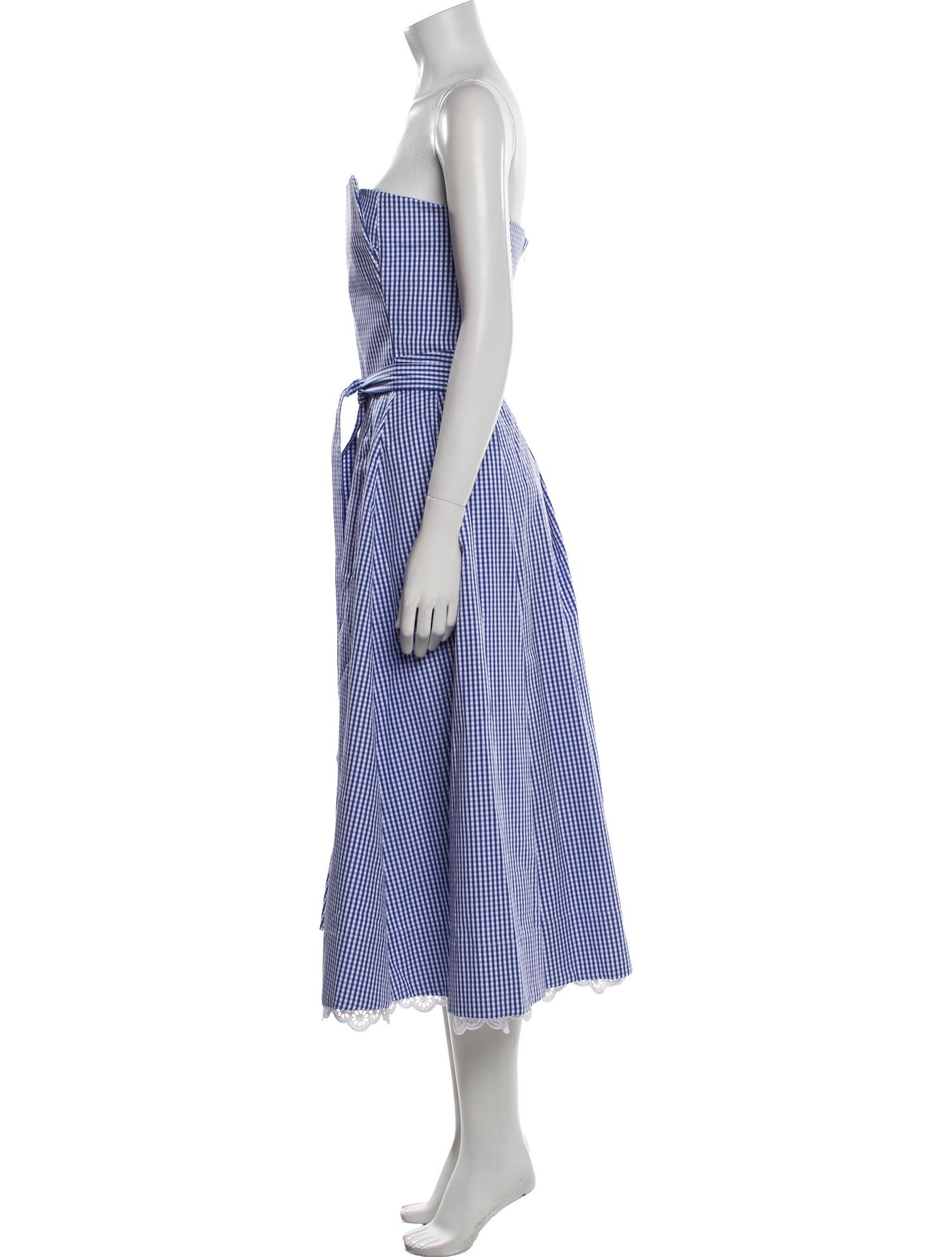 The Vampire's Wife Striped Midi Length Dress