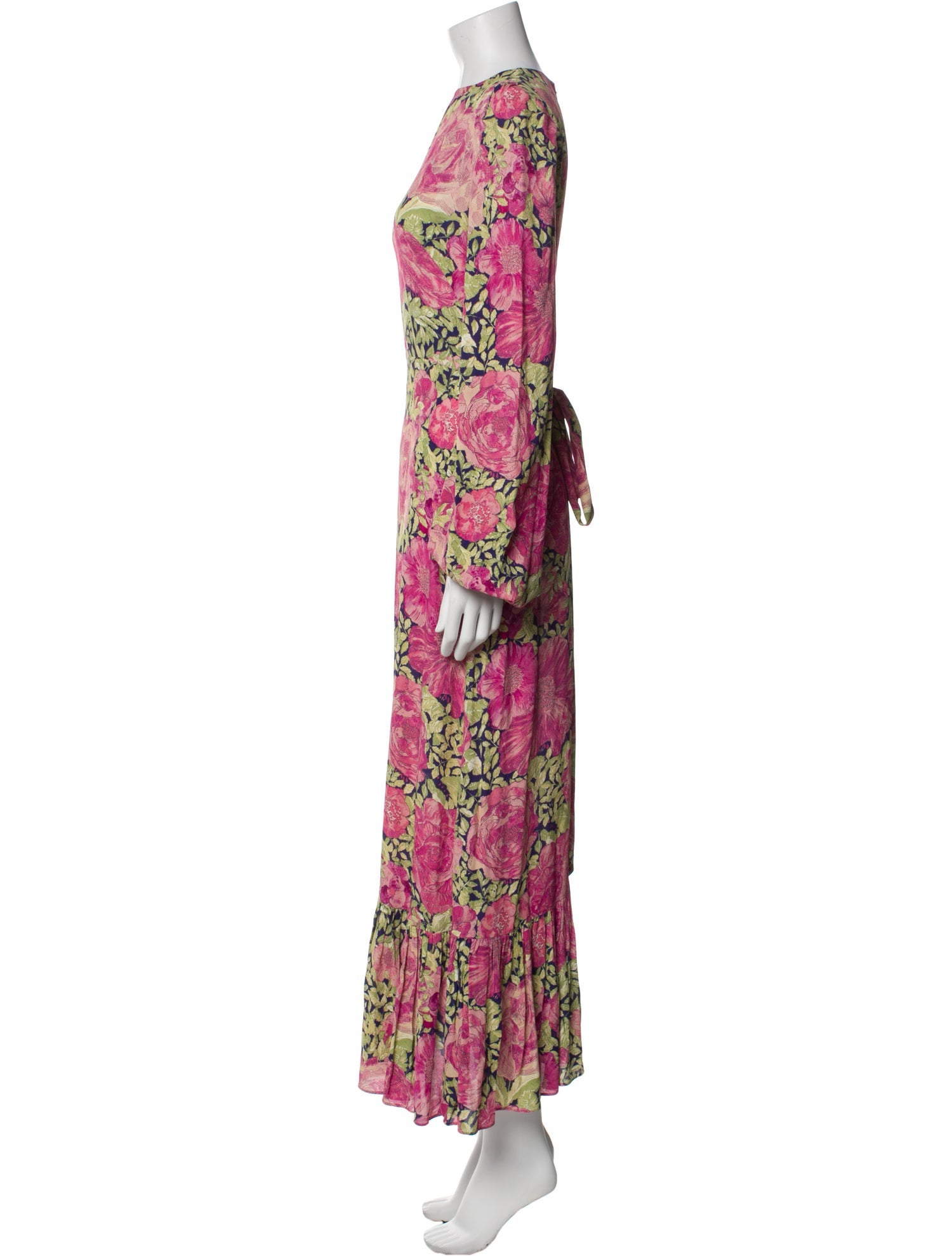 The Vampire's Wife Floral Print Long Dress