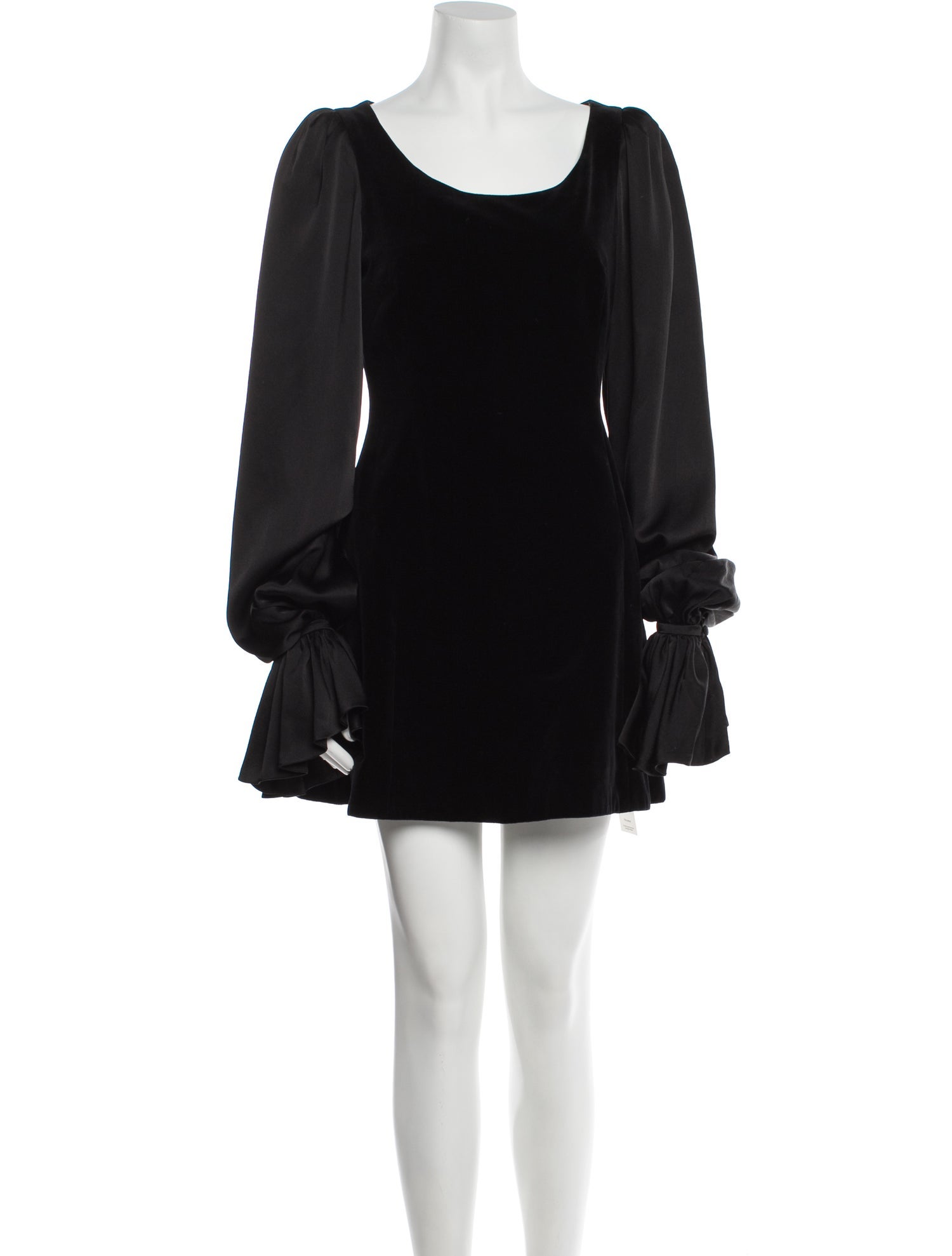 The Vampire's Wife Bateau Neckline Mini Dress
