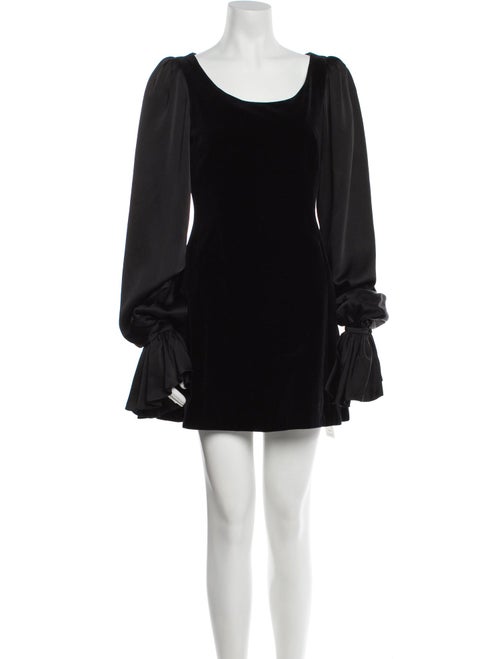 The Vampire's Wife Bateau Neckline Mini Dress