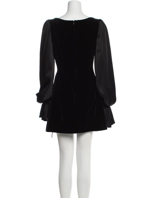 The Vampire's Wife Bateau Neckline Mini Dress