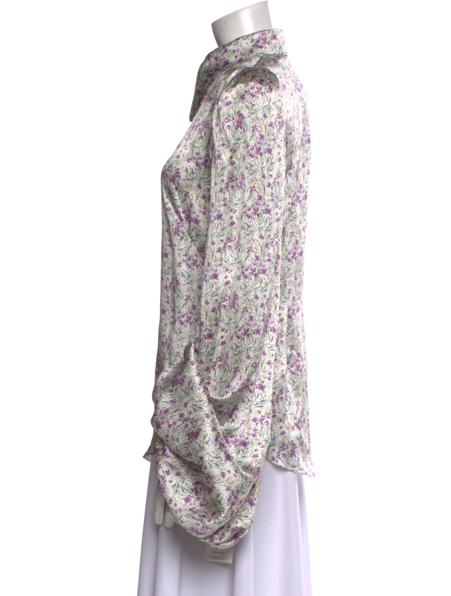 The Vampire's Wife Silk Floral Print Blouse w/ Tags