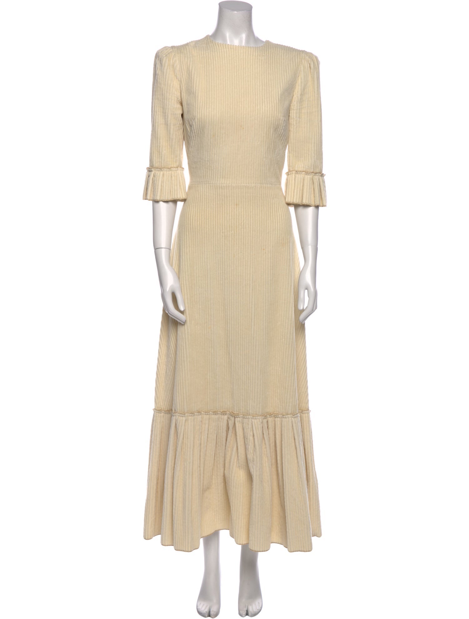 The Vampire's Wife Bateau Neckline Long Dress