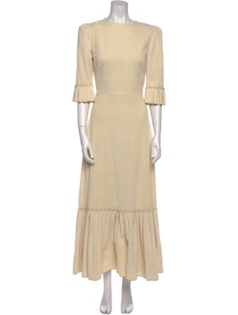 The Vampire's Wife Bateau Neckline Long Dress