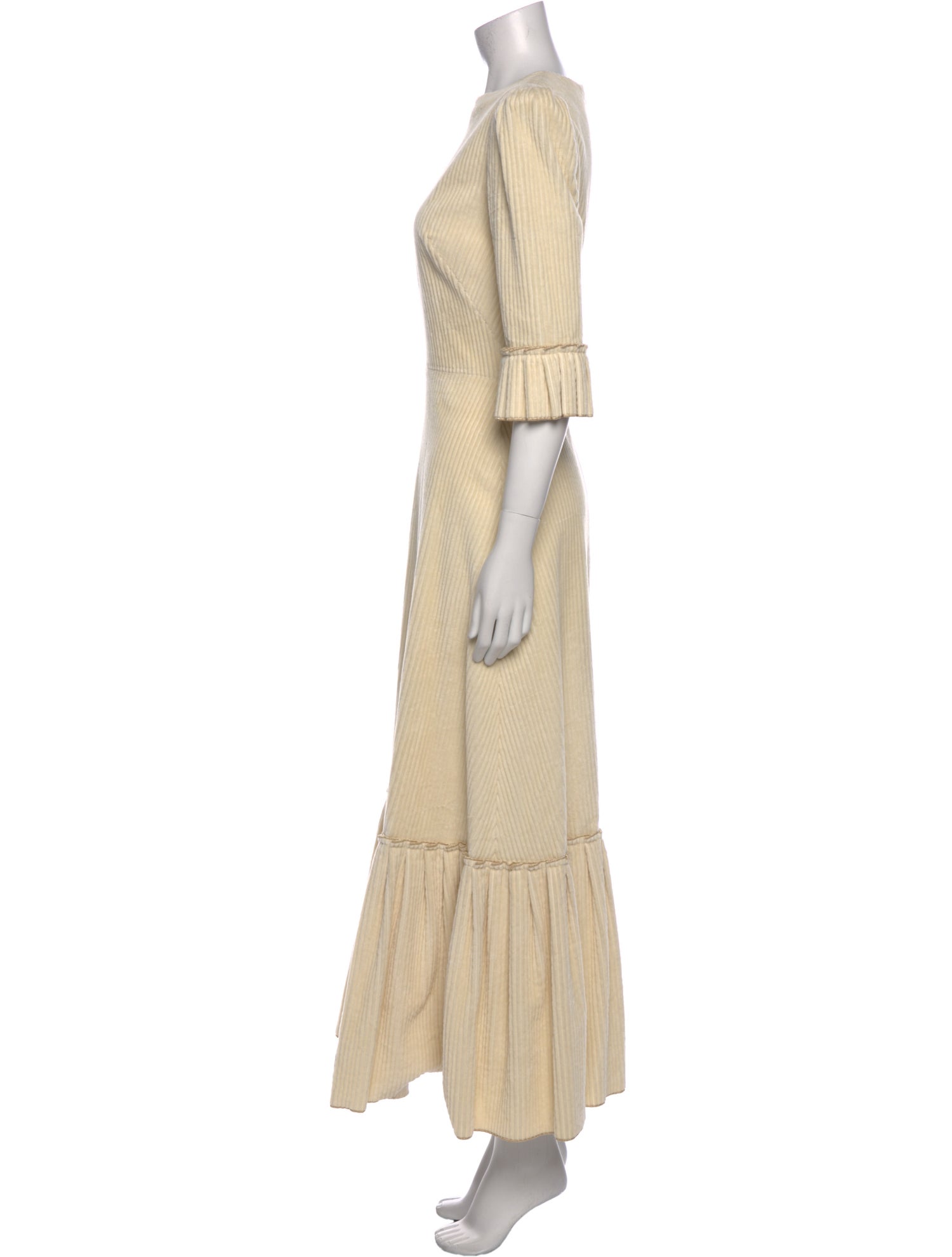 The Vampire's Wife Bateau Neckline Long Dress