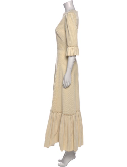 The Vampire's Wife Bateau Neckline Long Dress