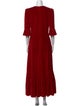 The Vampire's Wife Crew Neck Long Dress