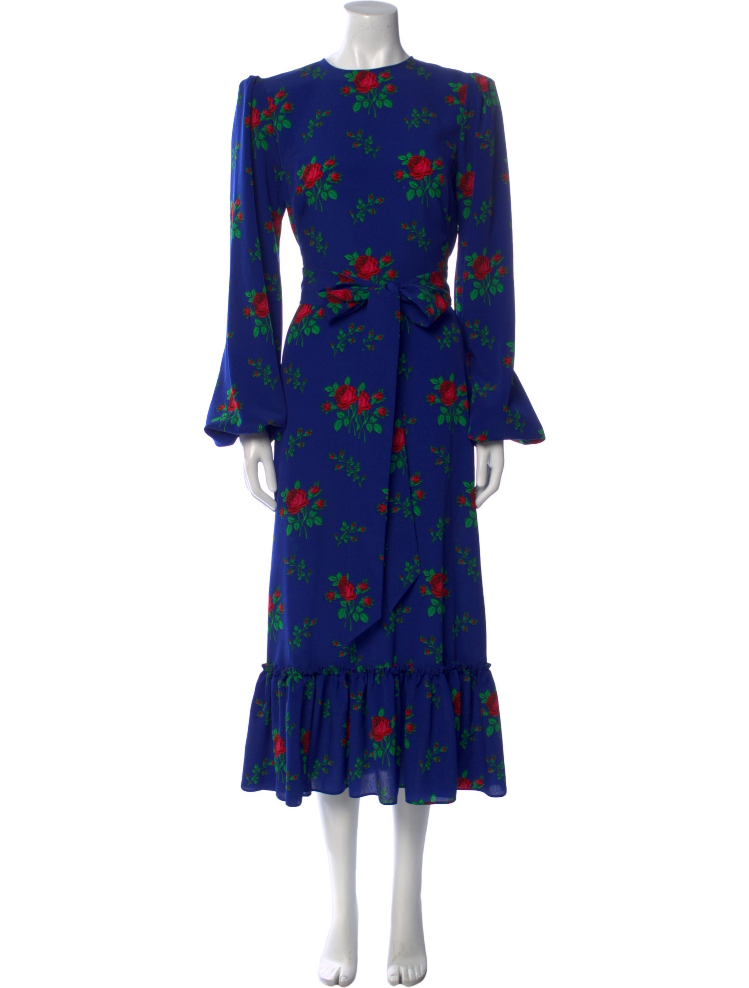 The Vampire's Wife Floral Print Long Dress