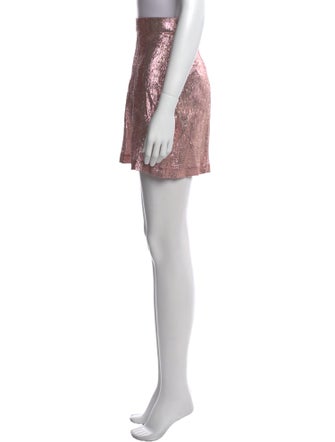 The Vampire's Wife Printed Mini Shorts