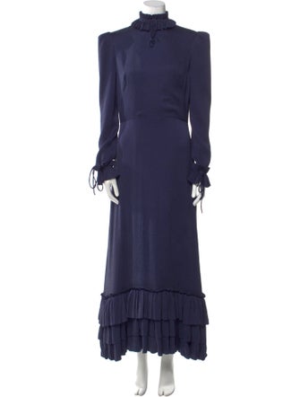The Vampire's Wife Silk Long Dress