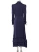 The Vampire's Wife Silk Long Dress