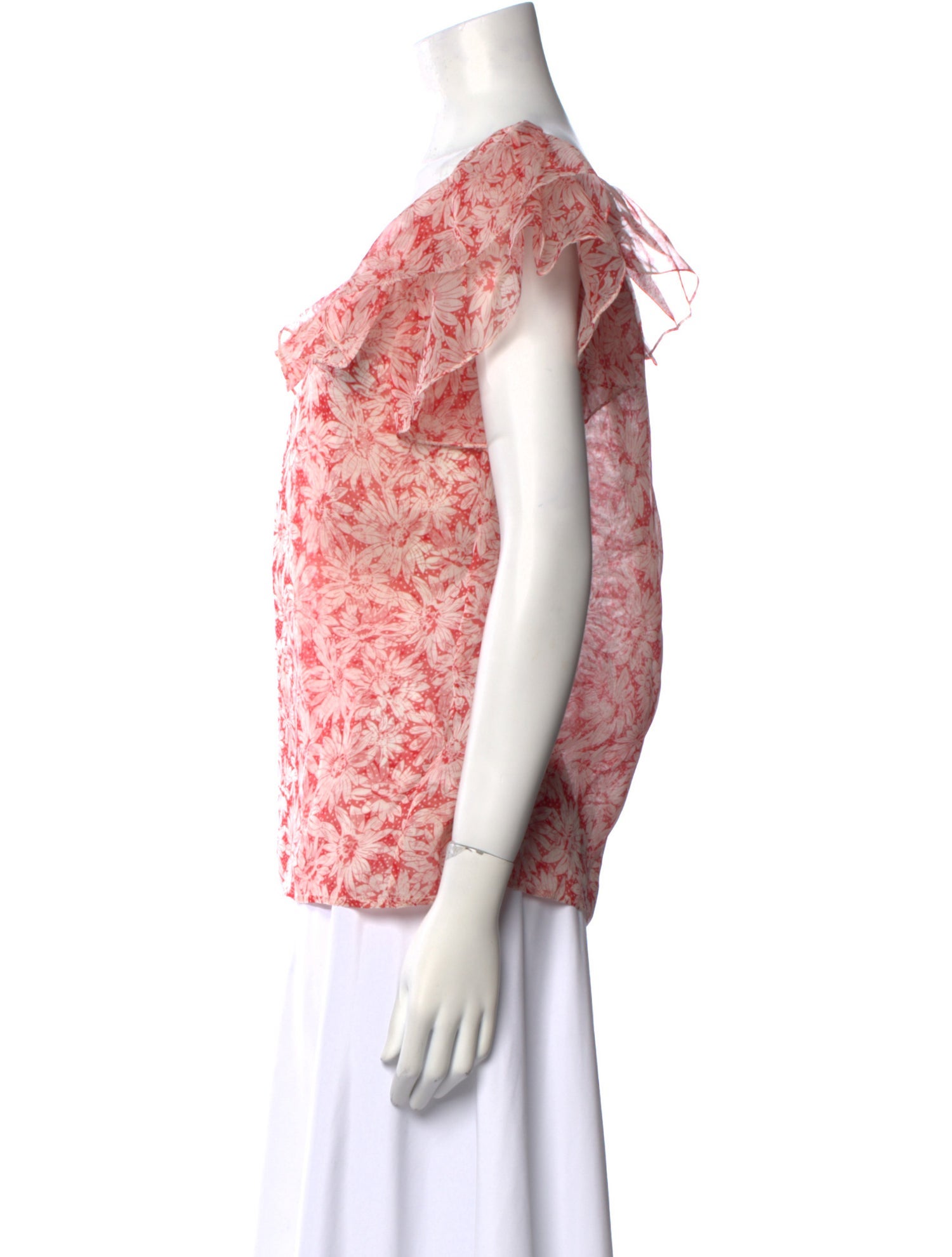 The Vampire's Wife Silk Floral Print Blouse