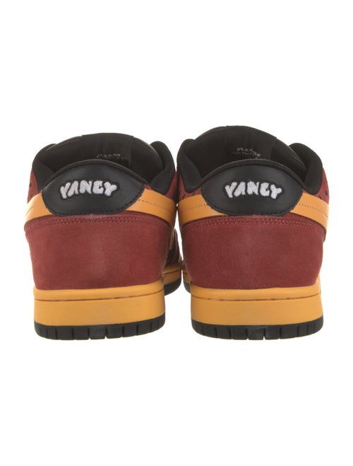 Vandy the Pink Suede Colorblock Pattern Sneakers