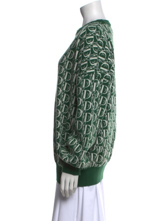 Vandy the Pink Graphic Print Crew Neck Sweater